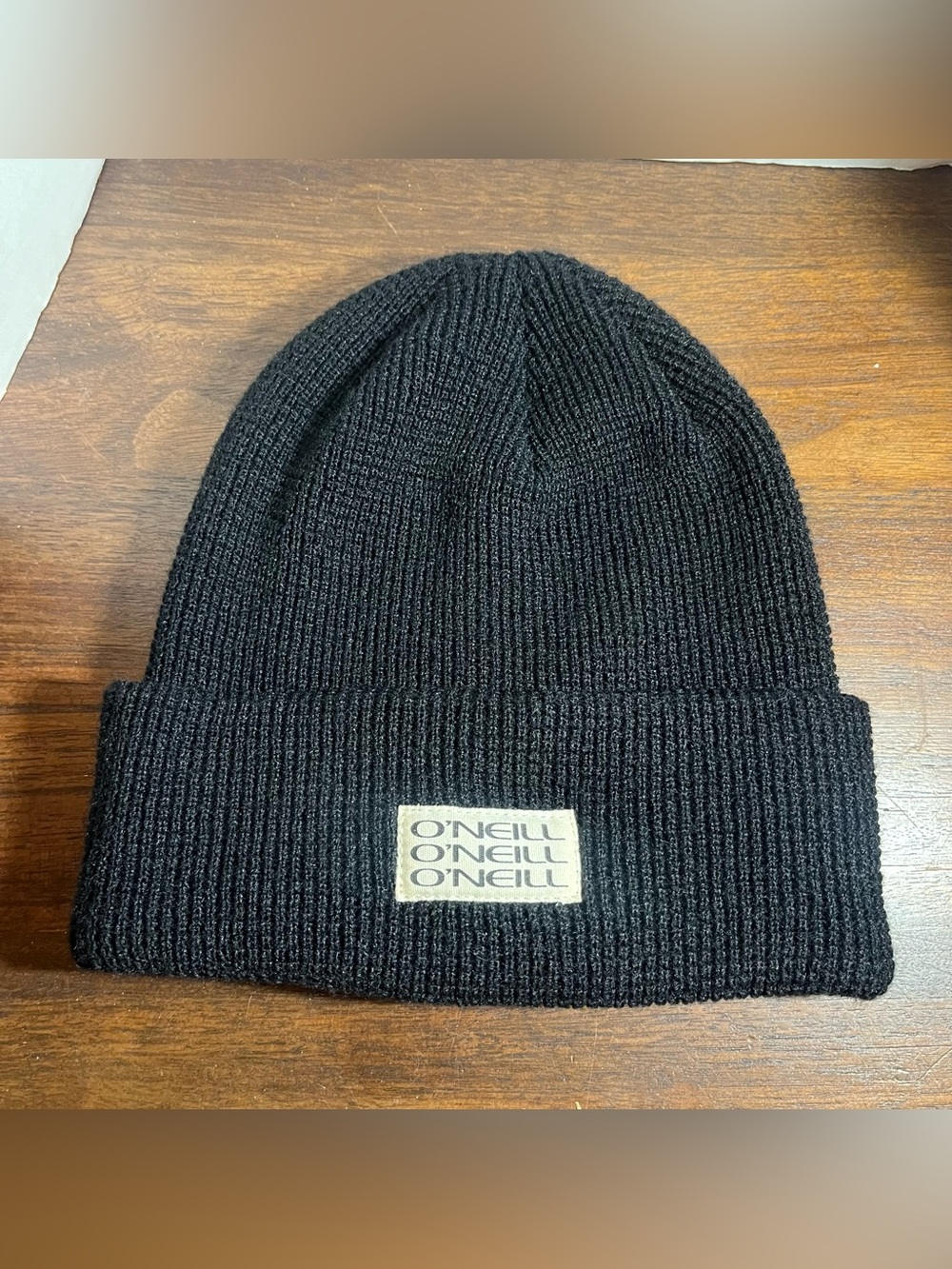 O’Neill black bouncer beanie hat
